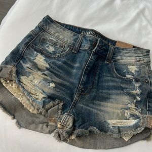 American eagle outfitters Short size 0 never use with tags
